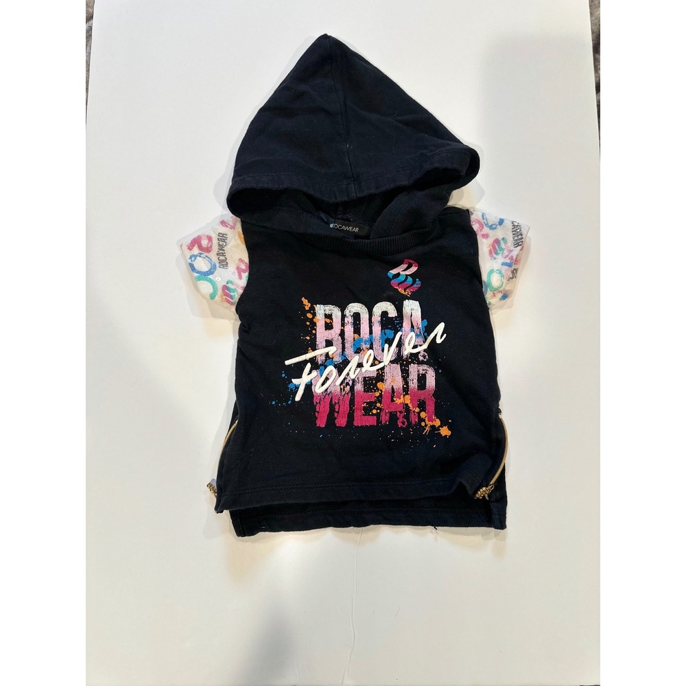 Rocawear Graphic Hoodie Size 6/9M Black [2016]